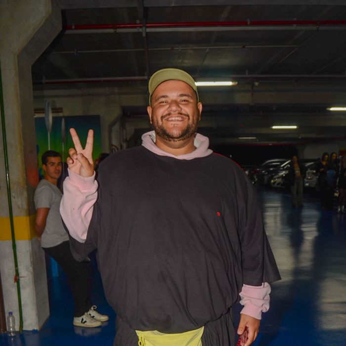  Gominho apostou em um visual bem comfy para o show do The Weeknd em São Paulo 