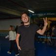  Álvaro foi mais um do time do básico que funciona muito bem no show do The Weeknd em São Paulo 