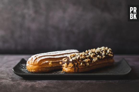 Éclair é um doce de padaria que não é tão calórico como se imagina