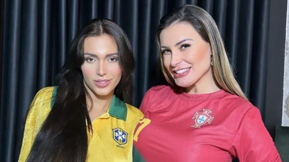 Andressa Urach grava vídeo de sexo com Fernanda Campos e ex-amante alfineta: "Mais pegada que Neymar"