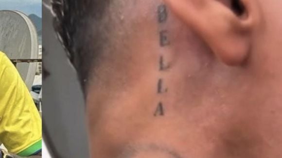 MC Cabelinho apaga tatuagem em homenagem à Bella Campos 4 meses depois do término. Vídeo!