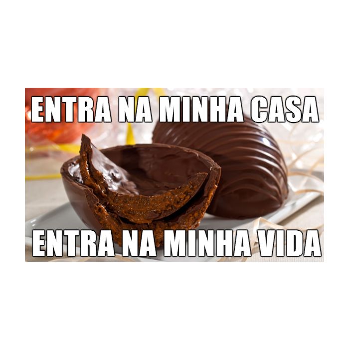 Compartilhar chocolate pelo Whatsapp chega a ser maldade... #TodosQuerem! 