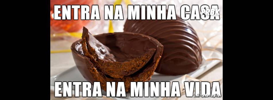  Compartilhar chocolate pelo Whatsapp chega a ser maldade... #TodosQuerem! 