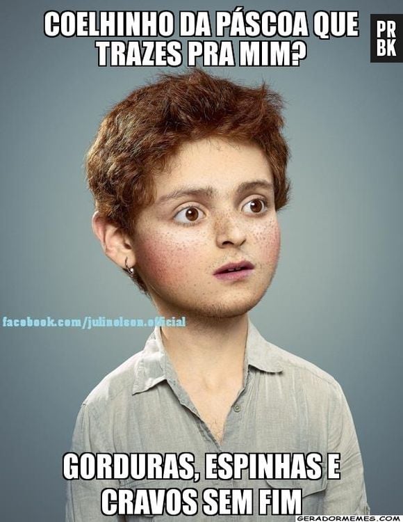 Como fica a cútis com tanta comilança?! Nem o pessoal do Whatsapp vai saber...