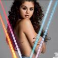 Selena Gomez arrasa na capa da revista V, com um topless de tirar o f&ocirc;lego 