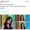 A galera da internet amou a Monica Iozzi no "Video Show"