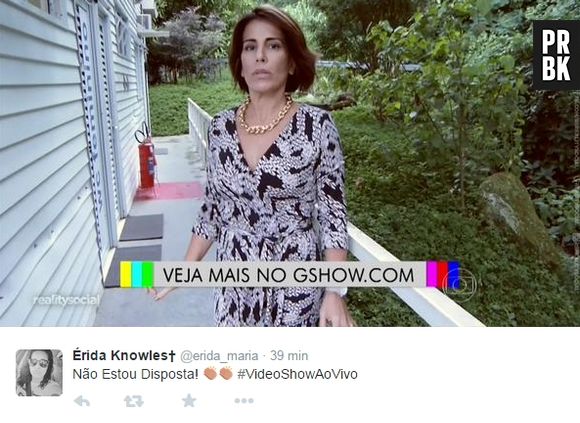 Até Glória Pires usou seu bordão de "Babilônia" no novo "Video Show"