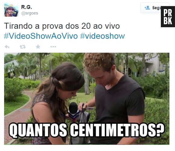 Thiago Fragoso também não foi perdoado no "Video Show"
