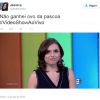 A Páscoa continua viva na zoeira com Monica Iozzi no "Video Show"