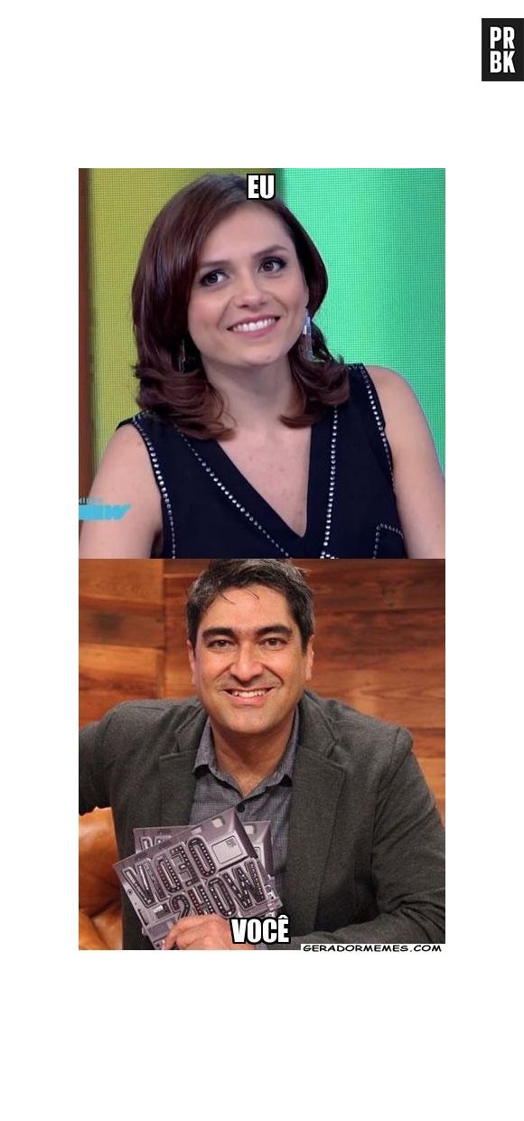 Monica Iozzi arrasou no "Video Show" e não perderam tempo de brincar com o fracasso de Zeca Camargo no mesmo posto em 2014!