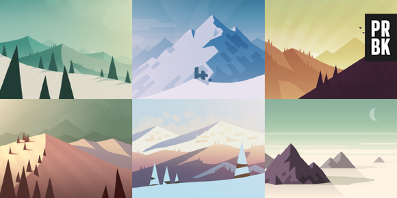 "Alto's Adventure" tem design minimalista que pode ser comparado com game "Monument Valley"