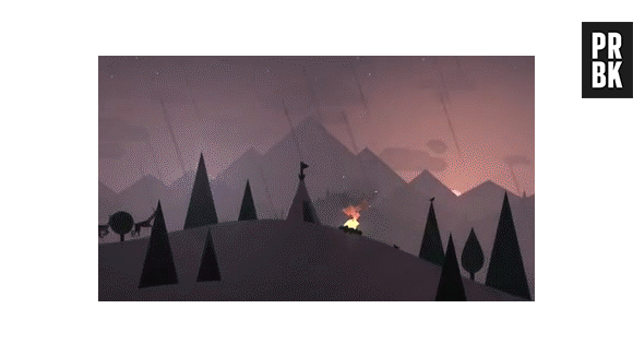 A única coisa que o jogador deve fazer é pular em "Alto's Adventure"