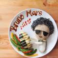  Bruno Mars &eacute; um bom cantor. Mas ser&aacute; que um prato com a sua cara &eacute; bom tamb&eacute;m? 