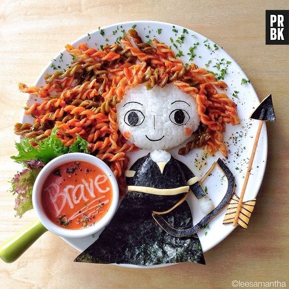 Quem comer tudo vai ficar corajoso, forte e Valente!
