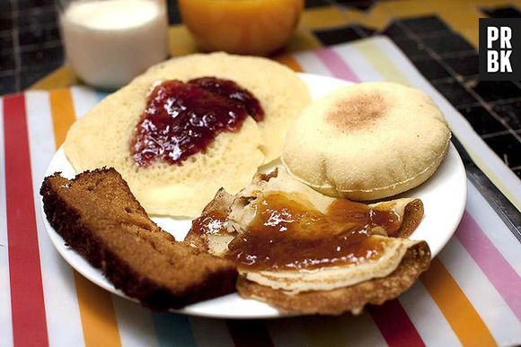Em Marrocos, o café da manhã possui várias opções!