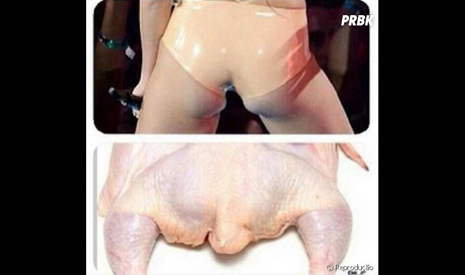 MEME: O que Miley Cyrus e um frango têm em comum?
