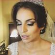  J&aacute;&nbsp;Bruna Unzueta postou a foto da maquiagem antes do casamento do DH. Aprovada? 
