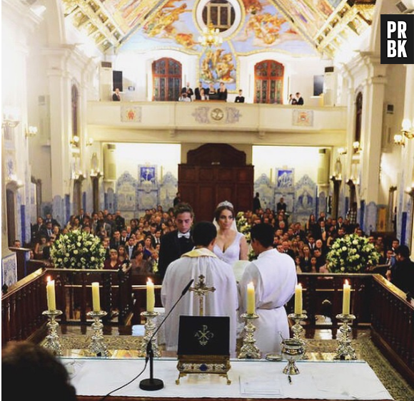 Fotos da cerimônia do DH com Bruna Unzueta pararam no Instagram!