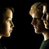 Em "Jogos Vorazes", Liam Hemsworth, Jennifer Lawrence e Josh Hutcherson interpretam o time de protagonistas formado por Gale, Katniss e Peeta, respectivamente