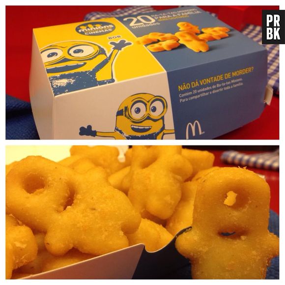 Minions saem das telas do cinema direto para seu lanche do McDonald's!