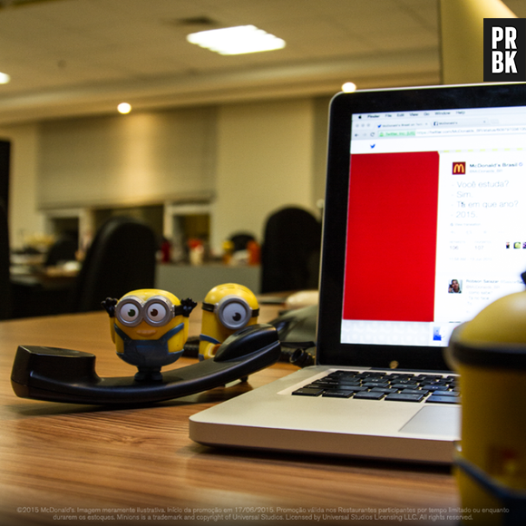 A promoção #MinionsNoMcDonald's começa nesta quarta-feira (17)