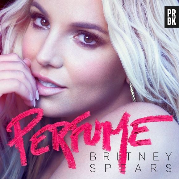 Britney Spears e a arte do single "Perfume"