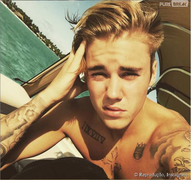 Justin Bieber apaga foto do bumbum do Instagram
