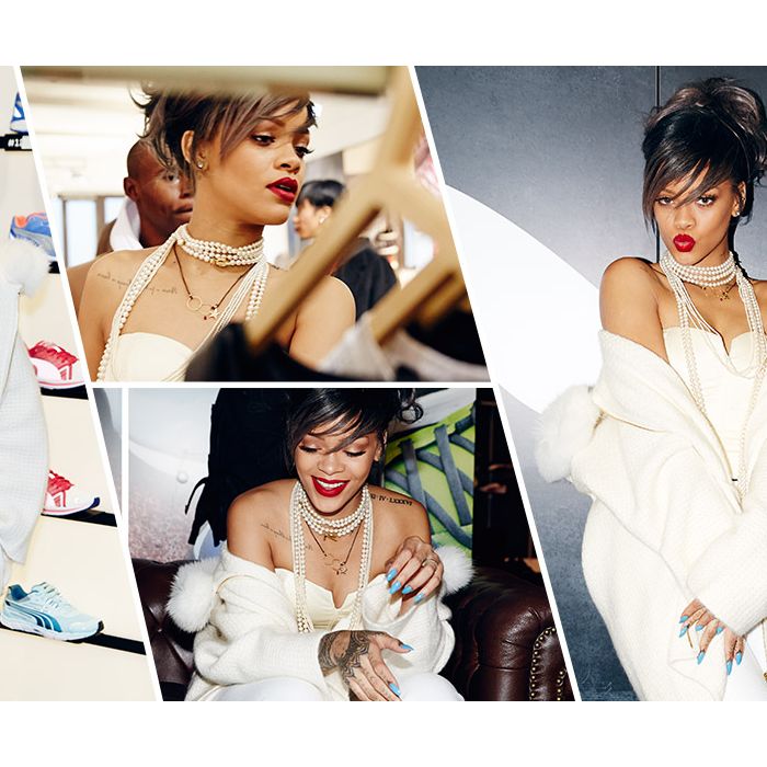  Rihanna estampa a nova campanha da marca Puma 