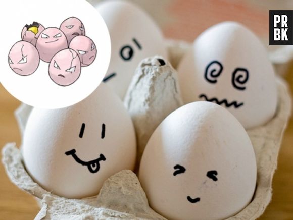 O Exeggcute são apenas ovos!