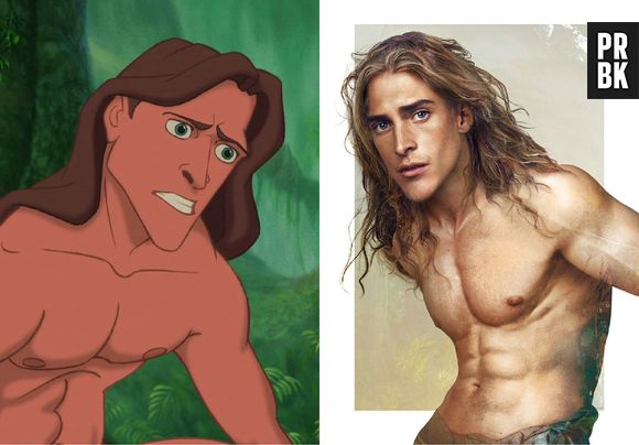 O autor das ilustrações, como esta do Trazan, baseadas nos desenhos Disney, chama-se Jirka Väätäinen