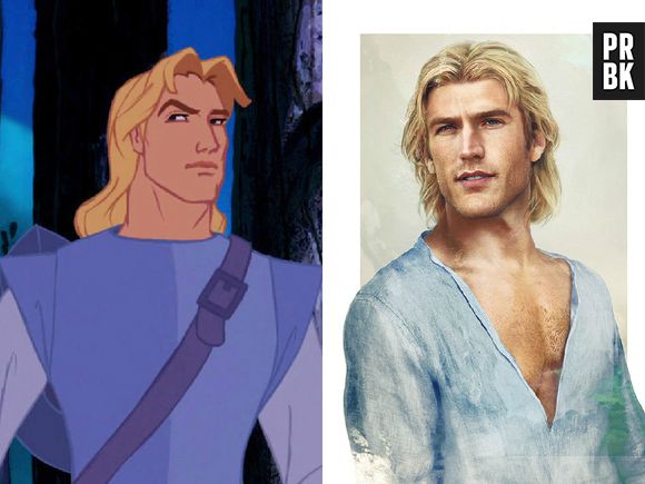 John Smith, do filme "Pocahontas", é um dos príncipes da Disney transformados pelo artista Jirka Väätäinen