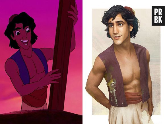 Os desenhos, como o de Alladin, podem ser encontrados no site oficial do desenhista Jirka Väätäinen