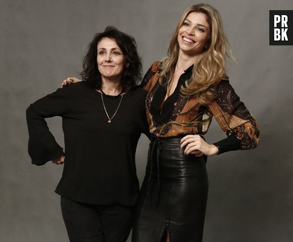 Grazi Massafera e a atriz Ana Barroso, que interpreta sua mãe em "Verdades Secretas"