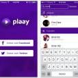 Você pode ouvir músicas no app "Plaay"
