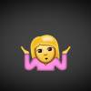 Esse emoji você pode usar para dizer: "Eu não sei"