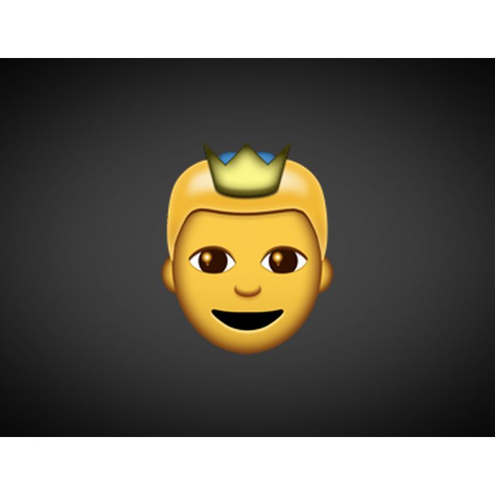  O emoji de coroa j&amp;aacute; tem, agora s&amp;oacute; falta o do princ&amp;iacute;pe. Ser&amp;aacute; que vai rolar da realeza toda? 