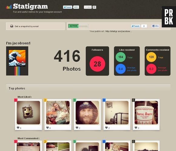 Retrospectiva 2013: Statigram traz todos os seus "stats" no Instagram