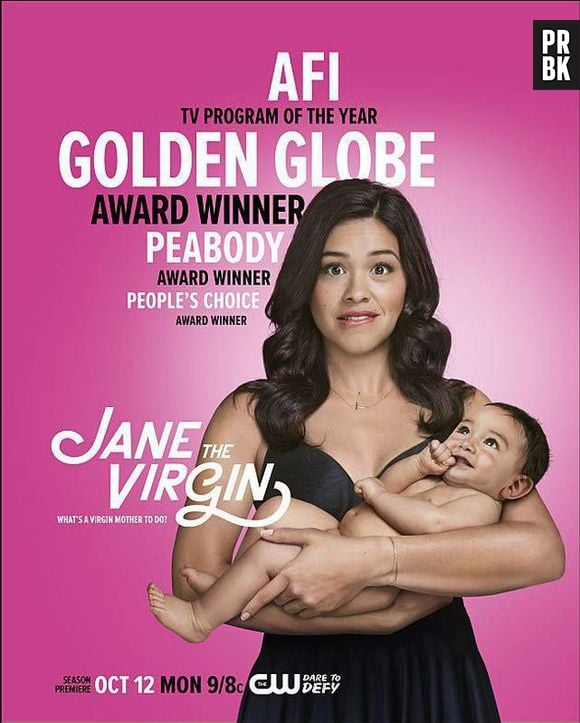 Em "Jane The Virgin", veja novo pôster da protagonista com seu bebê!