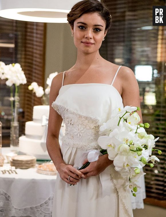 Alice (Sophie Charlotte) aparece linda de noiva e terá um final muito feliz em "Babilônia", da Globo!