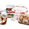Sim, todos essas maravilhas são da mesma fabricante de Nutella!