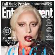  Lady Gaga aparece vestida como a Condessa, seu papel em "American Horror Story: Hotel", na capa da revista Entertainment Weekly 