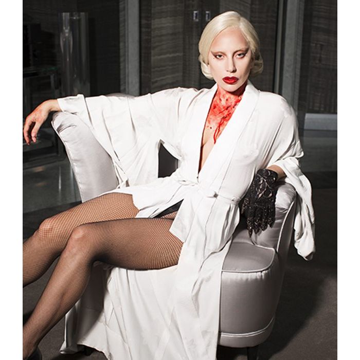  A primeira foto de Lady Gaga em &quot;American Horror Story&quot; foi divulgada recentemente 