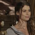 Em "Além do Tempo": Lívia (Alinne Moraes) é expulsa do casarão por Felipe (Rafael Cardoso)