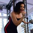 Demi Lovato foi a estrela de pocket show em São Paulo, desta terça-feria (20)