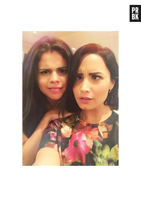 Demi Lovato e Selena Gomez selaram o recomeço da amizade com uma selfie super divertida
