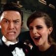 Emma Watson e Joseph Gordon-Levitt com certeza tiraram uma das melhores selfies! Já dá pra shippar, né?