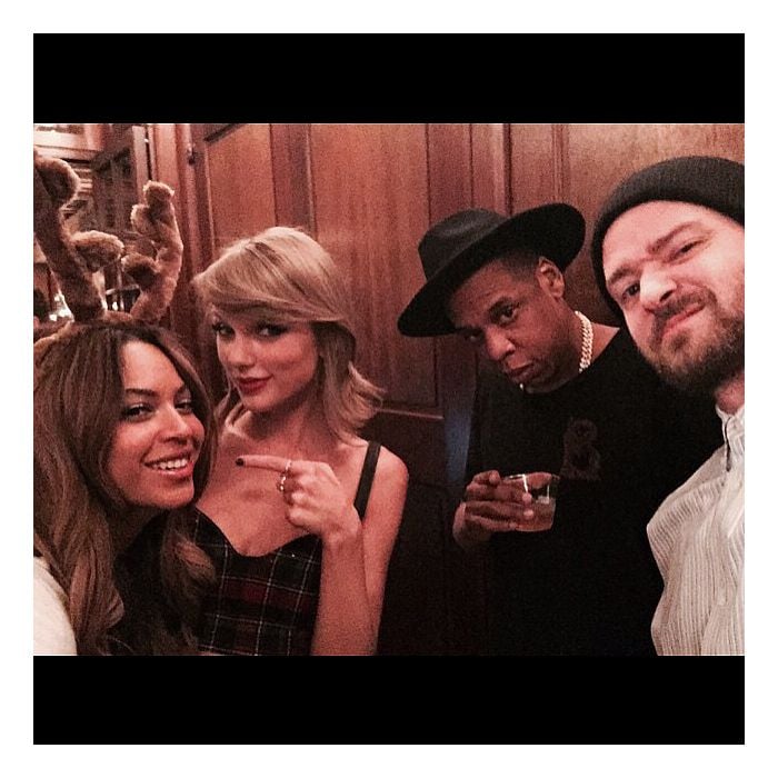 Beyoncé, Taylor Swift, Jay-Z e Justin Timberlake: o que falar dessa selfie do pop?
