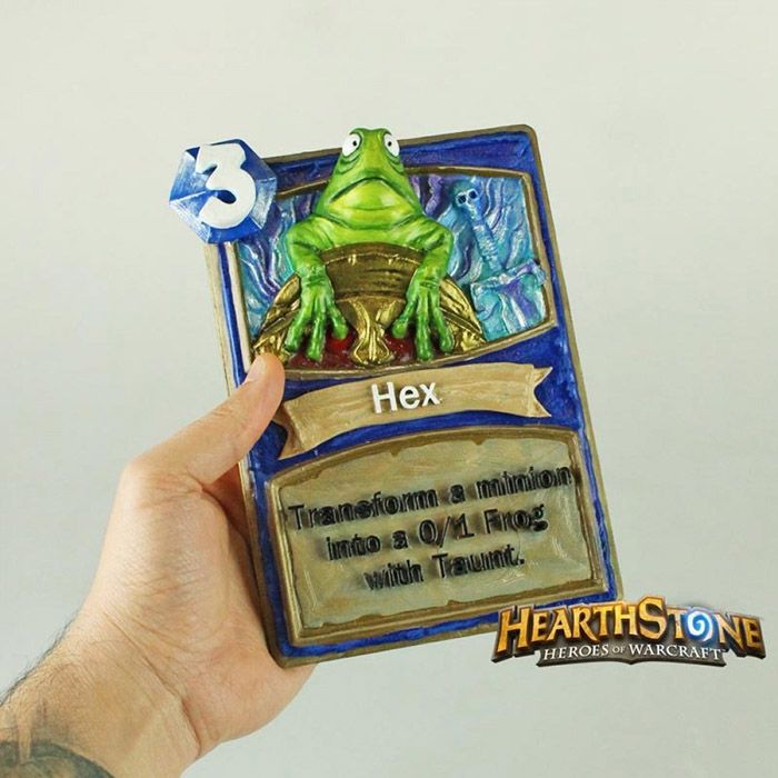 E o que falar desse card do Hex, de &quot;Hearthstone: Heroes of Warcraft&quot;?