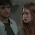 Em "Totalmente Demais", Jonatas (Felipe Simas) e Eliza (Marina Ruy Barbosa) brigam mais uma vez por causa de Arthur (Fábio Assunção)!