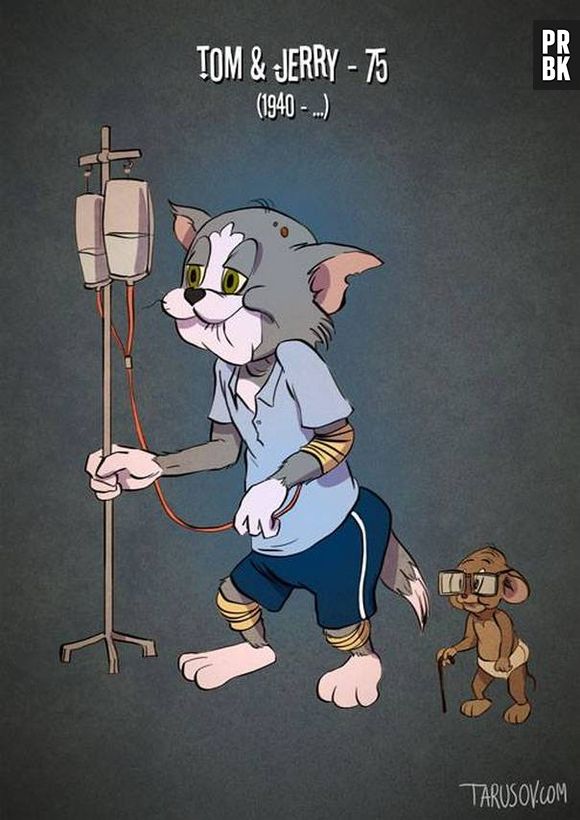 Tom e Jerry ainda são companheiros inseparáveis depois de tantos anos